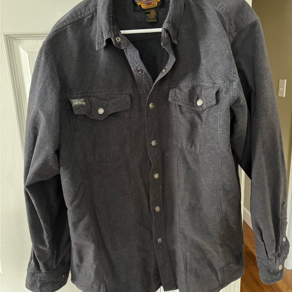 Harley Davidson shirt jacket